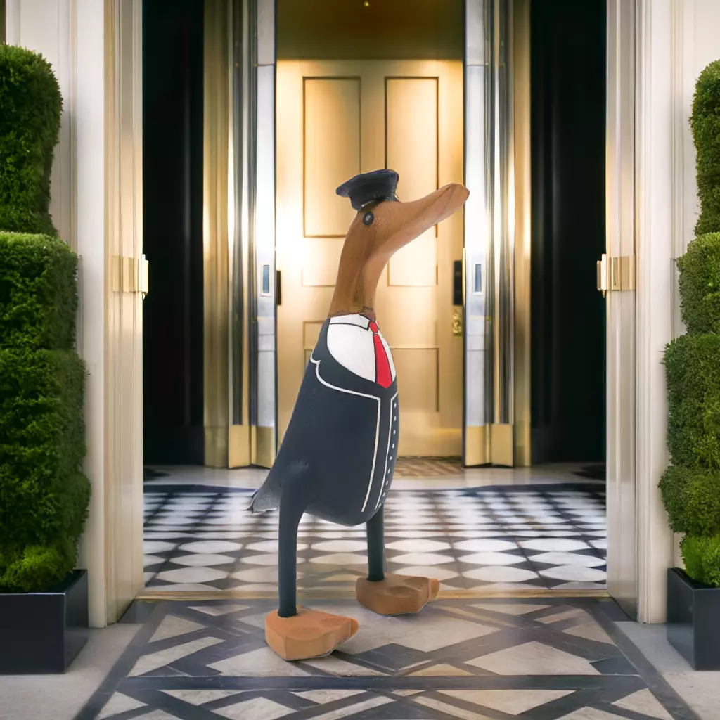 Hotel Doorman Ducks
