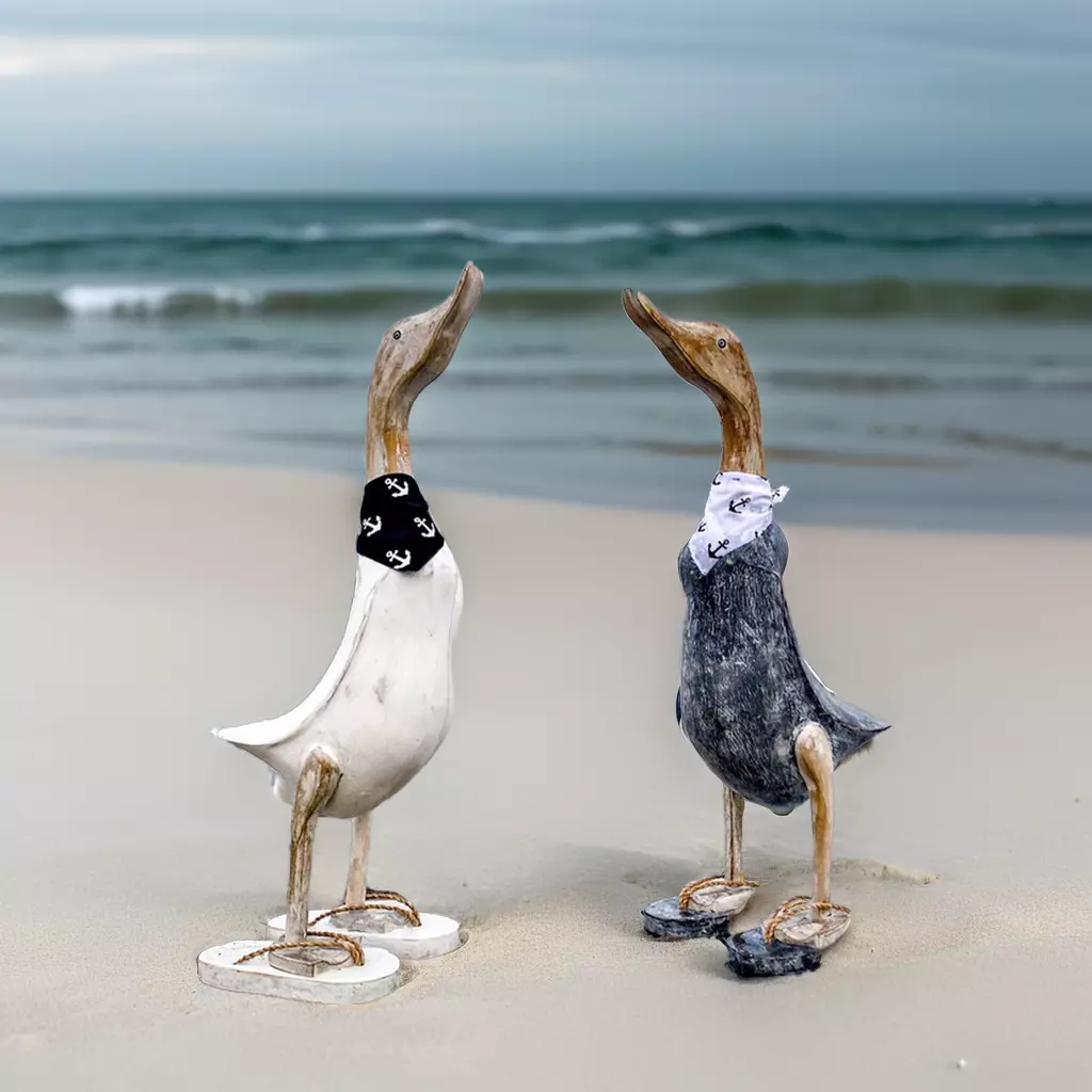 Nautical Ducks Set of Two